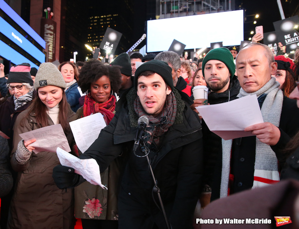 Photo Coverage: On Inauguration Eve, Broadway Unites to Take a Pledge for the Ghostlight Project 