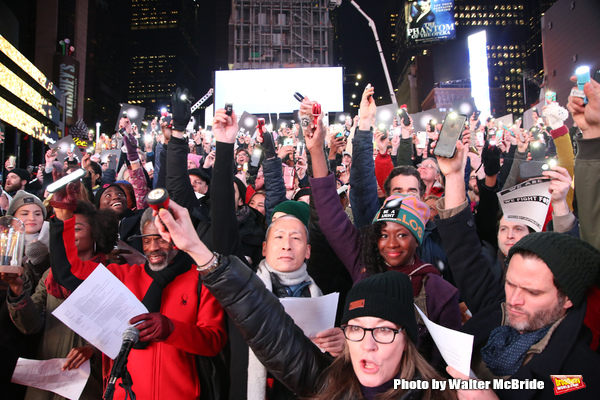 Photo Coverage: On Inauguration Eve, Broadway Unites to Take a Pledge for the Ghostlight Project Image