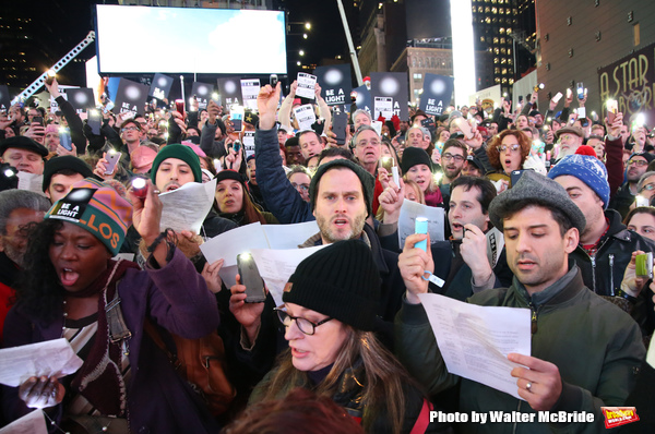 Photo Coverage: On Inauguration Eve, Broadway Unites to Take a Pledge for the Ghostlight Project Image