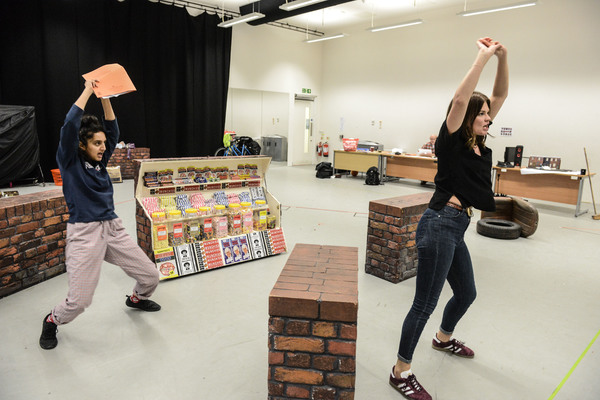 Photo Flash: In Rehearsal for the UK Tour of ANITA AND ME 