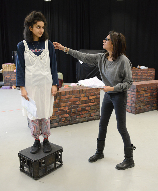 Photo Flash: In Rehearsal for the UK Tour of ANITA AND ME 