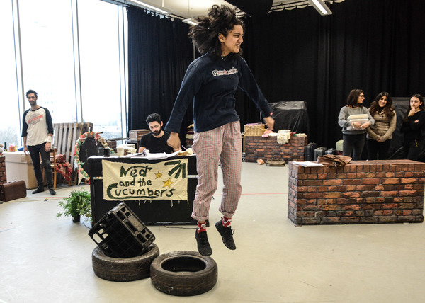 Photo Flash: In Rehearsal for the UK Tour of ANITA AND ME 