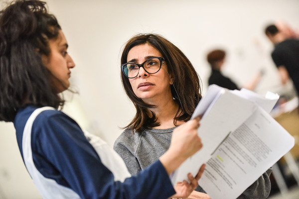 Photo Flash: In Rehearsal for the UK Tour of ANITA AND ME 