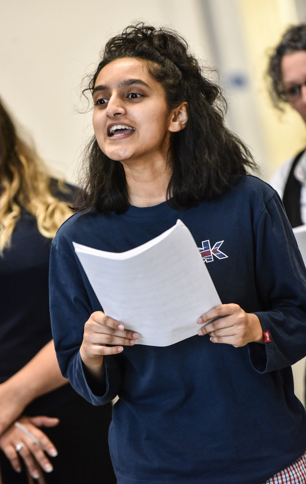 Photo Flash: In Rehearsal for the UK Tour of ANITA AND ME Image