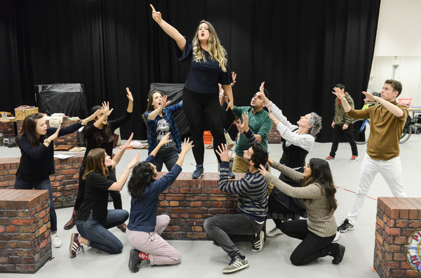 Photo Flash: In Rehearsal for the UK Tour of ANITA AND ME Image