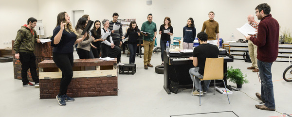 Photo Flash: In Rehearsal for the UK Tour of ANITA AND ME Image