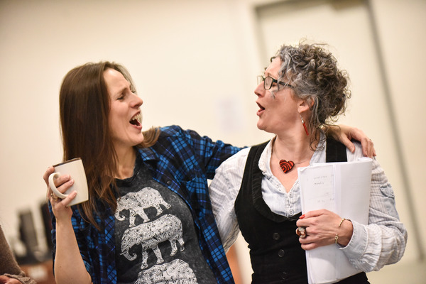 Photo Flash: In Rehearsal for the UK Tour of ANITA AND ME 