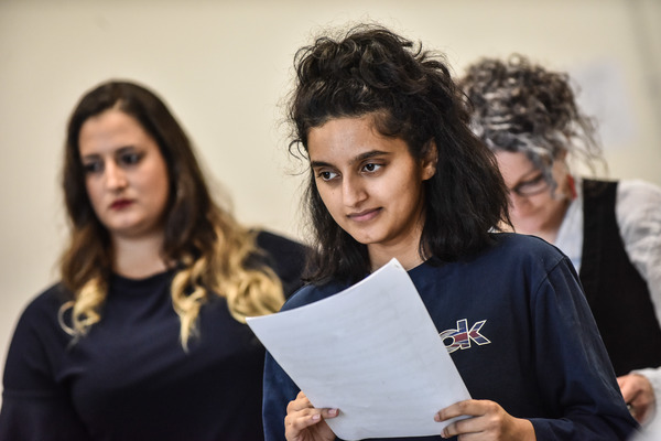Photo Flash: In Rehearsal for the UK Tour of ANITA AND ME 