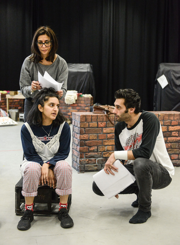 Photo Flash: In Rehearsal for the UK Tour of ANITA AND ME Image