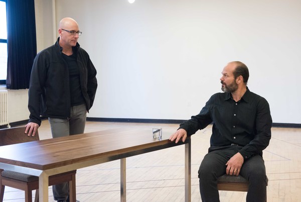 Photo Flash: Inside Rehearsal for David Mamet's THE PENITENT at Atlantic Theater Company Image