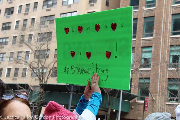 #BroadwayStrong Comes Out In Support of Women's March Image