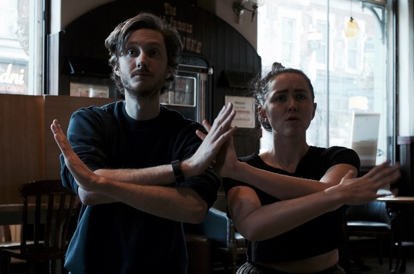 Photo Flash: Inside Rehearsals for A YEAR FROM NOW at VAULT Festival Image