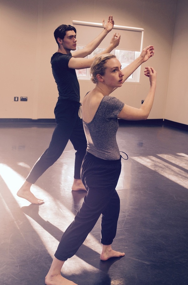 Photo Flash: Inside Rehearsals for A YEAR FROM NOW at VAULT Festival Image