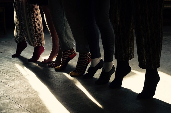 Photo Flash: Inside Rehearsals for A YEAR FROM NOW at VAULT Festival Image