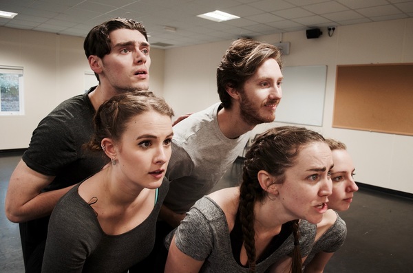 Photo Flash: Inside Rehearsals for A YEAR FROM NOW at VAULT Festival  Image