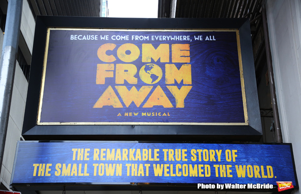 Up on the Marque: COME FROM AWAY Image