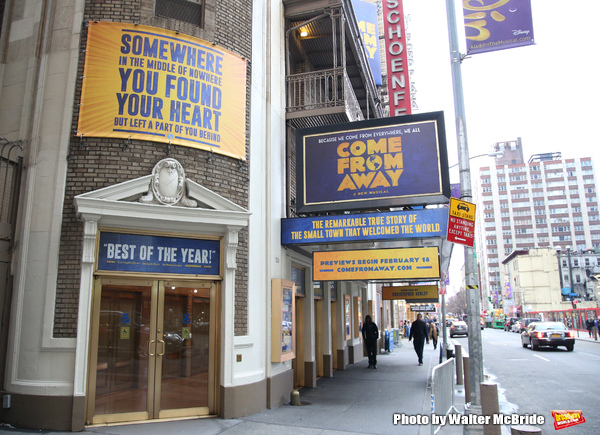 Up on the Marque: COME FROM AWAY Image