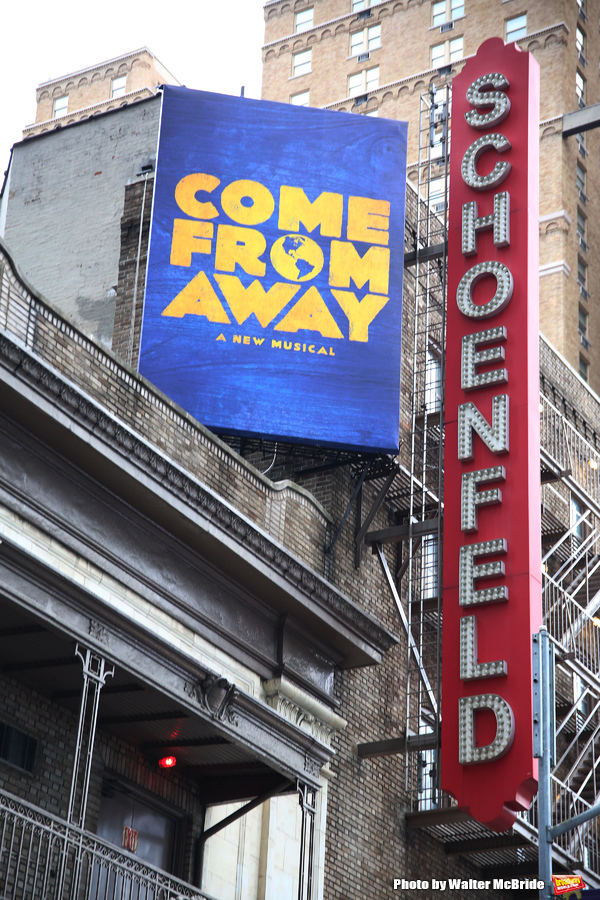Up on the Marque: COME FROM AWAY Image