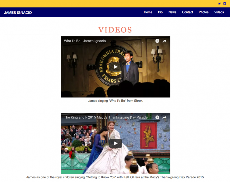 New from BroadwayWorld, Your Own Auto-Updating Official Web Site Image