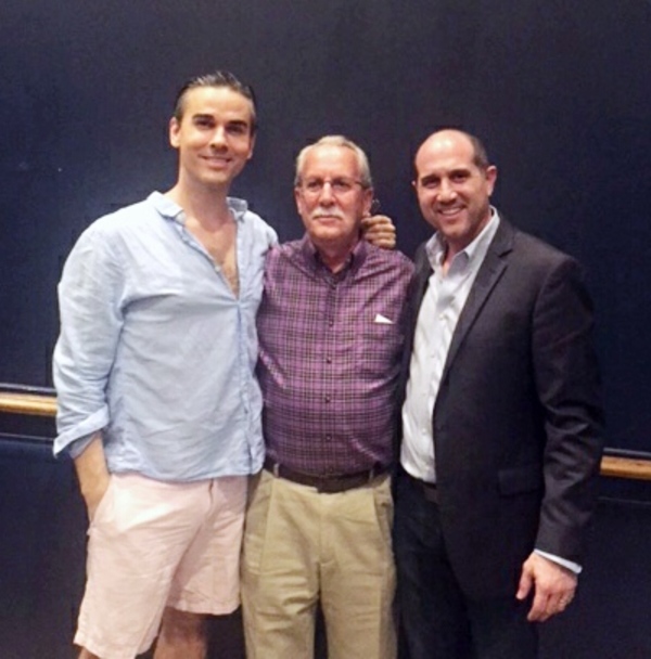 Photo Flash: George M. Cohan III Visits TheatreZone's GEORGE M! Image