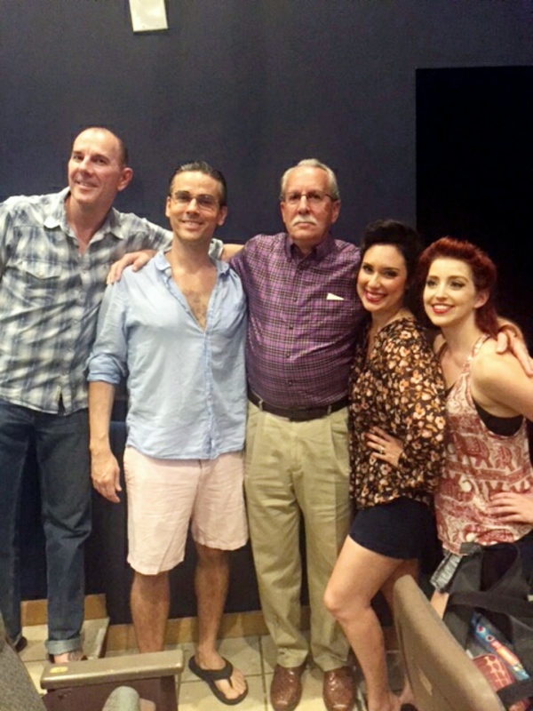 Photo Flash: George M. Cohan III Visits TheatreZone's GEORGE M! Image