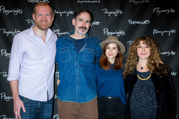 Paul Thureen, Erik Lochtefeld, Aya Cash, Hannah Bos Photo