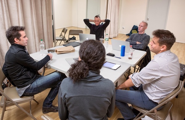 Photo Exclusive: Tony Winner Andy Blankenbuehler and BANDSTAND Creators Are Bringing a New Rhythm to Broadway Image