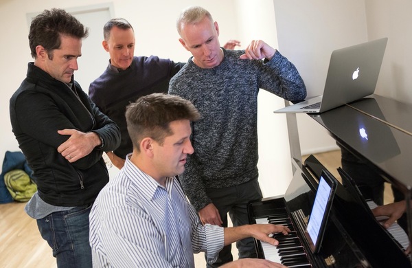 Photo Exclusive: Tony Winner Andy Blankenbuehler and BANDSTAND Creators Are Bringing a New Rhythm to Broadway Image