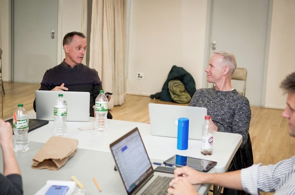 Photo Exclusive: Tony Winner Andy Blankenbuehler and BANDSTAND Creators Are Bringing a New Rhythm to Broadway Image