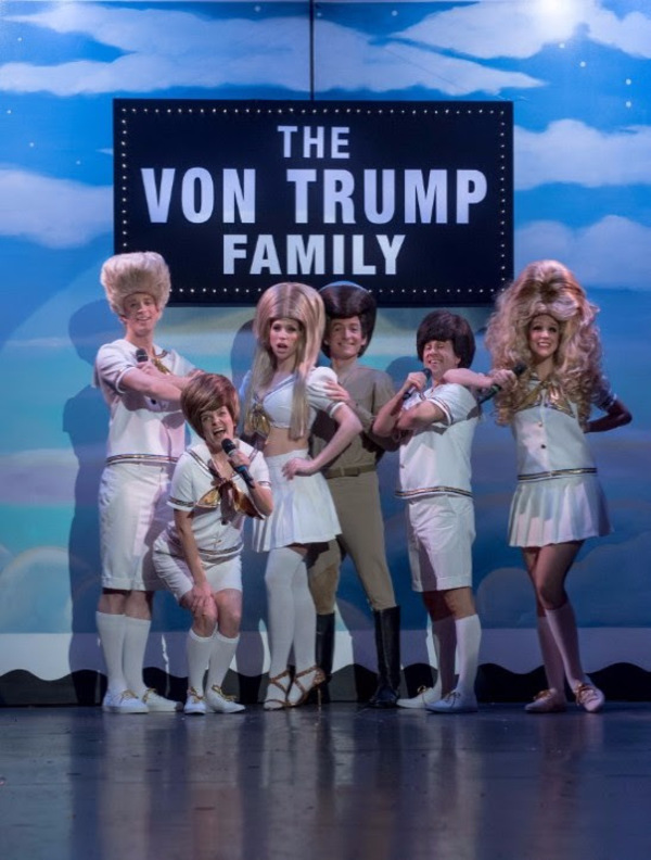 Photo Flash: Von Trumps Join the Cast of BEACH BLANKET BABYLON 