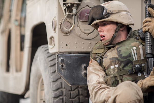 Photo Flash: First Look at Netflix War Drama SAND CASTLE, Starring Henry Cavill Image