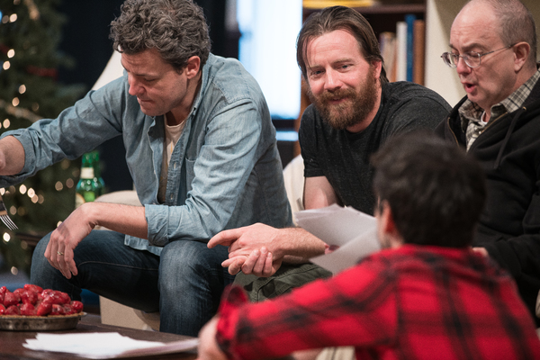 Photo Flash: Inside Rehearsal for STRAIGHT WHITE MEN at Steppenwolf Theatre Company Image