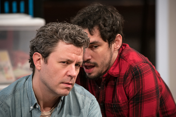 Photo Flash: Inside Rehearsal for STRAIGHT WHITE MEN at Steppenwolf Theatre Company Image
