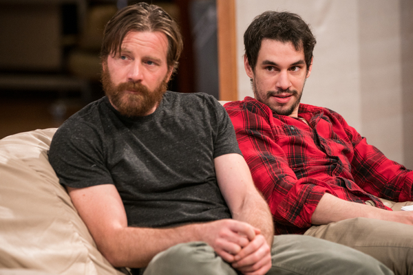Photo Flash: Inside Rehearsal for STRAIGHT WHITE MEN at Steppenwolf Theatre Company Image