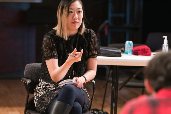 Photo Flash: Inside Rehearsal for STRAIGHT WHITE MEN at Steppenwolf Theatre Company Image