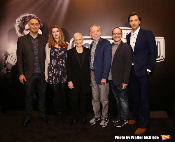 FREEZE FRAME: Glenn Close & SUNSET BOULEVARD Company Meet the Press! Image