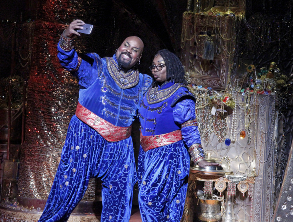 Photo Flash: Whoopi Goldberg Makes Surprise Cameo at Disney's ALADDIN; Tune in Tomorrow! Image
