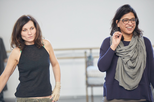 Photo Flash: In Rehearsal with UGLY LIES THE BONE at the Lyttelton Theatre Image