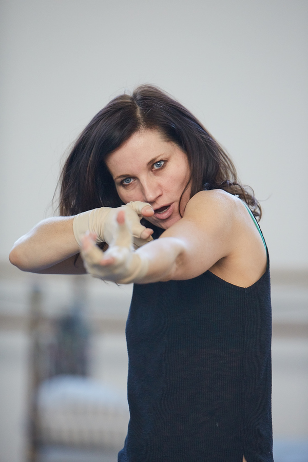Photo Flash: In Rehearsal with UGLY LIES THE BONE at the Lyttelton Theatre 
