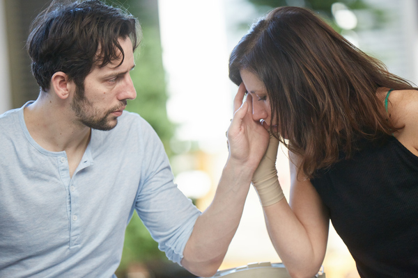 Photo Flash: In Rehearsal with UGLY LIES THE BONE at the Lyttelton Theatre Image