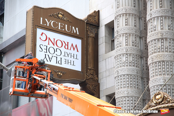 Up on the Marquee: THE PLAY THAT GOES WRONG Image