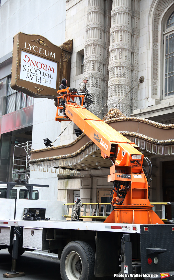 Up on the Marquee: THE PLAY THAT GOES WRONG Image