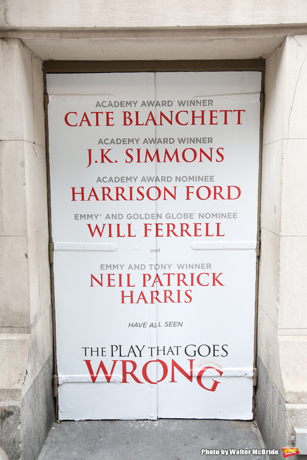 Up on the Marquee: THE PLAY THAT GOES WRONG Image