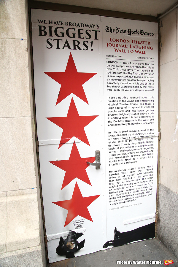 Up on the Marquee: THE PLAY THAT GOES WRONG Image