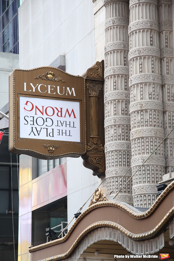 Up on the Marquee: THE PLAY THAT GOES WRONG Image