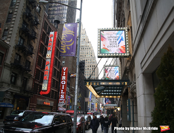 Up on the Marquee: SUNDAY IN THE PARK WITH GEORGE Image