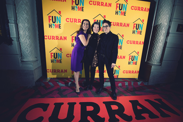 Photo Flash: Alison Bechdel, Jeanine Tesori and More Celebrate FUN HOME's West Coast Premiere, Curran Re-Opening in San Francisco 
