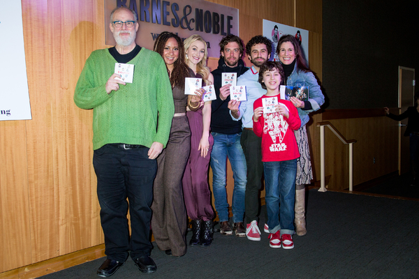 William Finn, Tracie Thoms, Betsy Wolfe, Christian Borle, Brandon Uranowitz, Anthony  Photo