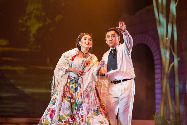 Jade Rubis Riccio (Maria Clara), Ronan Ferrer (Crisostomo Ibarra) Photo