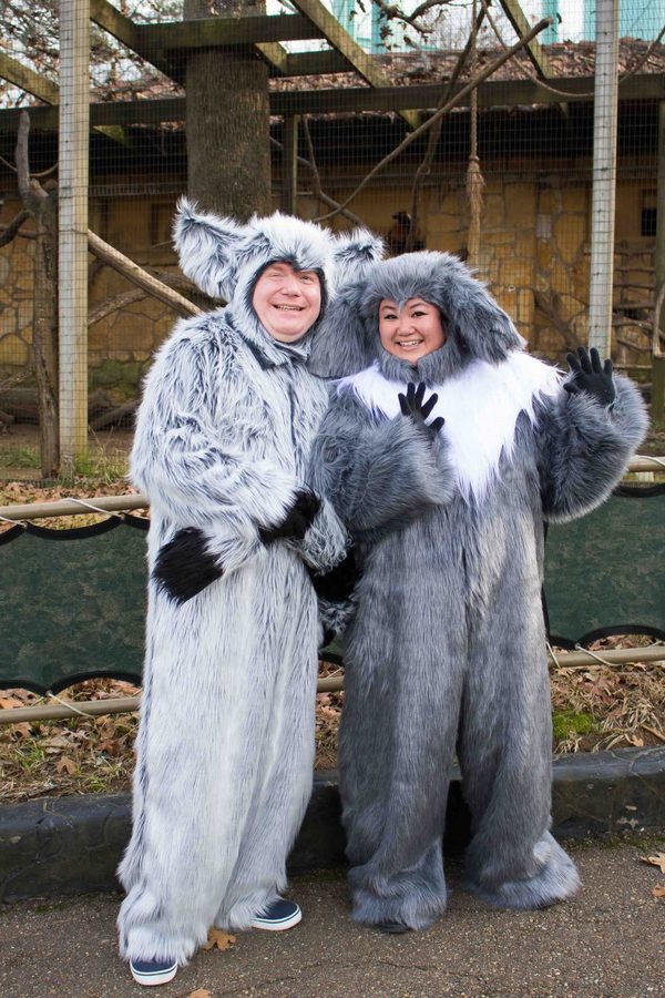 Photo Flash: Cast of MADAGASCAR Visits the Jackson Zoological Park! Image